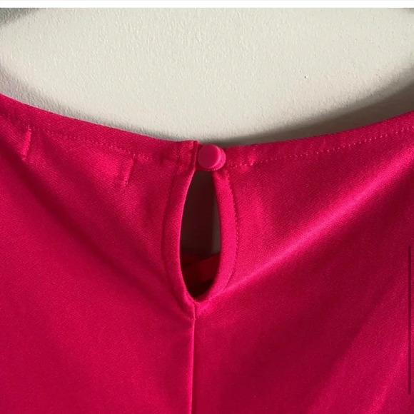 Leith hot pink criss cross front romper size medium from Nordstrom so cute cute - Picture 6 of 6